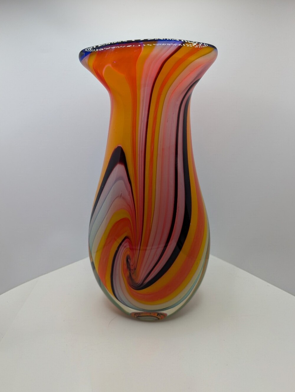 Murano Glass Multicolor Vase